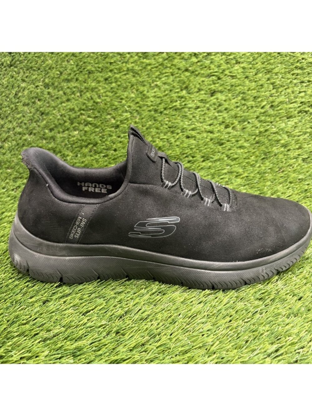 Skechers Summits Korlo Mens Size 12 Black Athletic Slip Ins Shoes Sneakers